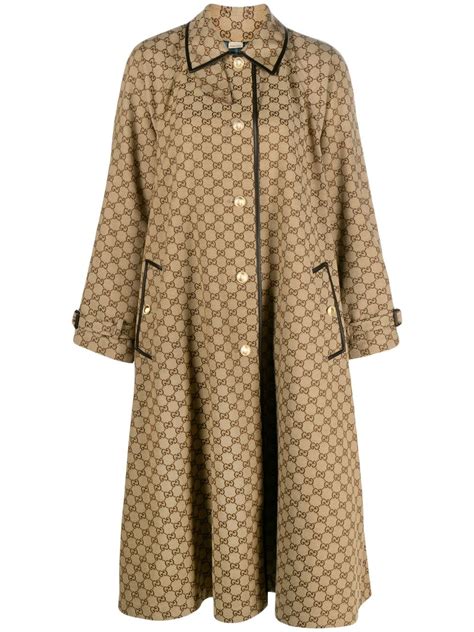 gucci jas dames geel|gucci coats for women.